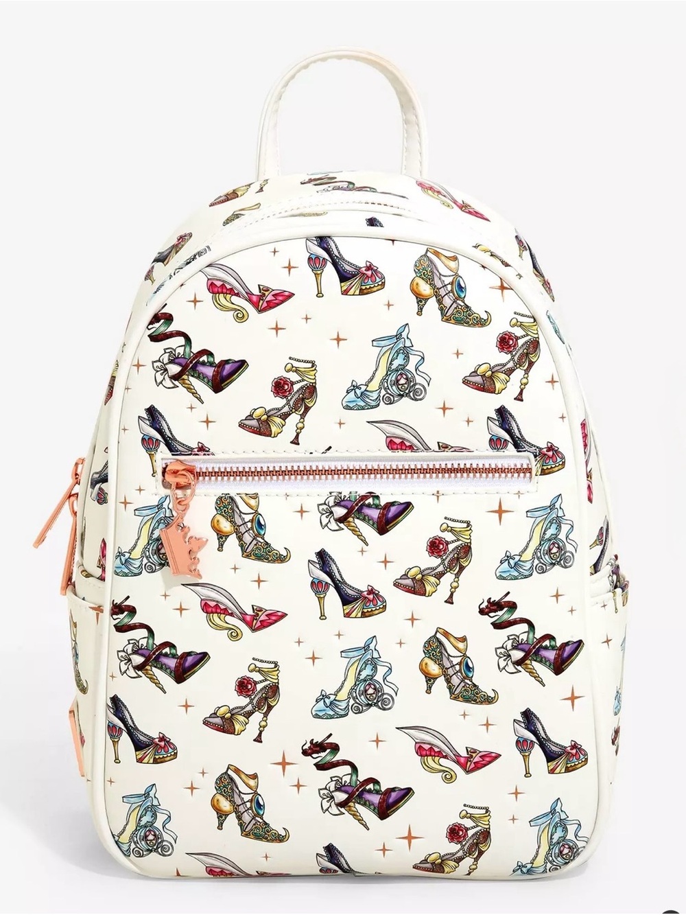 Loungefly Disney Princess Heels Mini Backpack + Wallet Bundle NWT